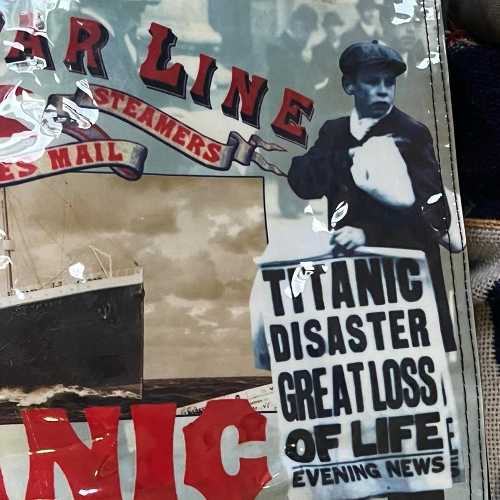 Titanic Themed Tote Bag - Picture 2 of 5
